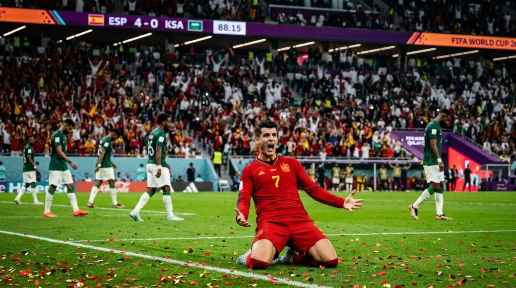 Испания — Саудовская Аравия — 4:0. Обзор матча Чемпионата мира 2026