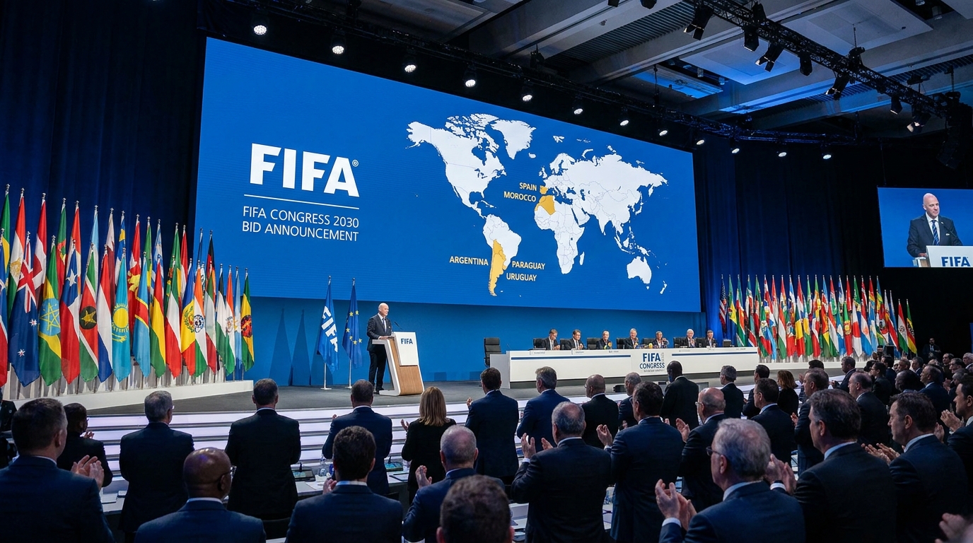 FIFA утвердила хозяев Чемпионата мира-2030